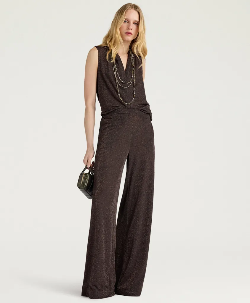 MOMONI Pantalon Marajo Rame (36)
