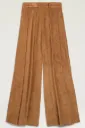 MOMONI Pantalon Aspen en Velours Cammello
