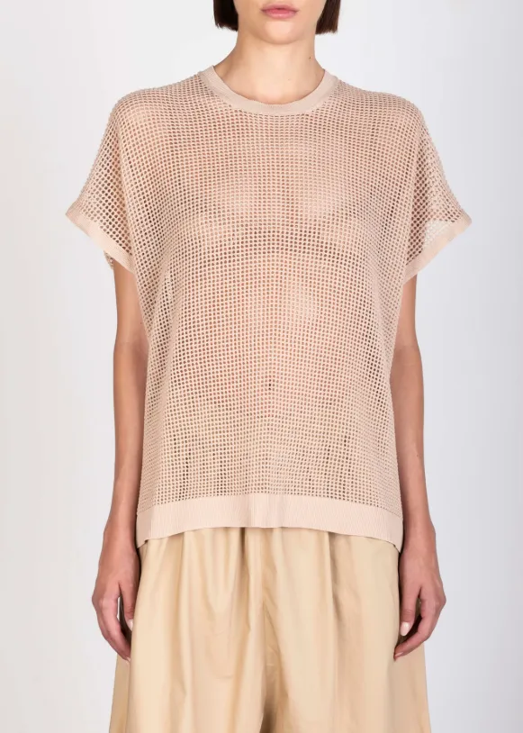 ALYSI T-shirt en Maille Petalo (S)