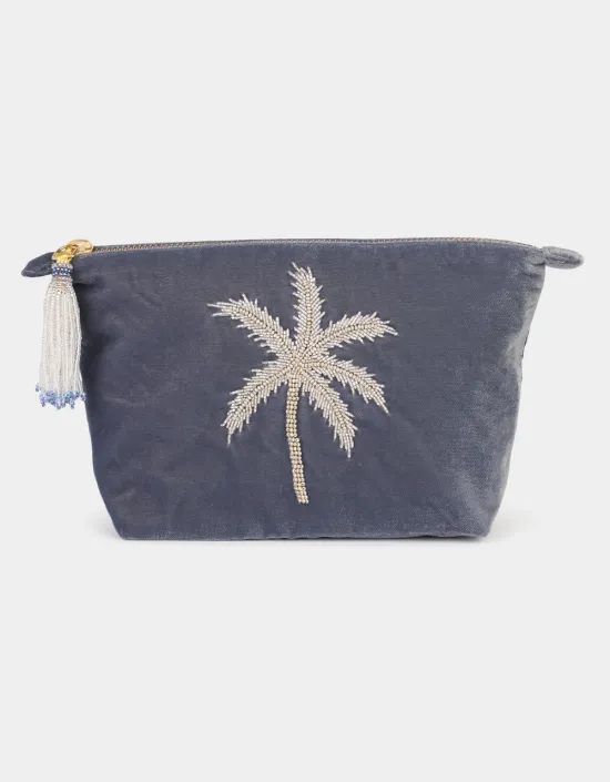 [Bijoux] OLIVIA DAR Trousse Palm Blue Taille S