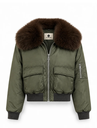 ALTER EGO Blouson Bomber Juliette Col Aviateur