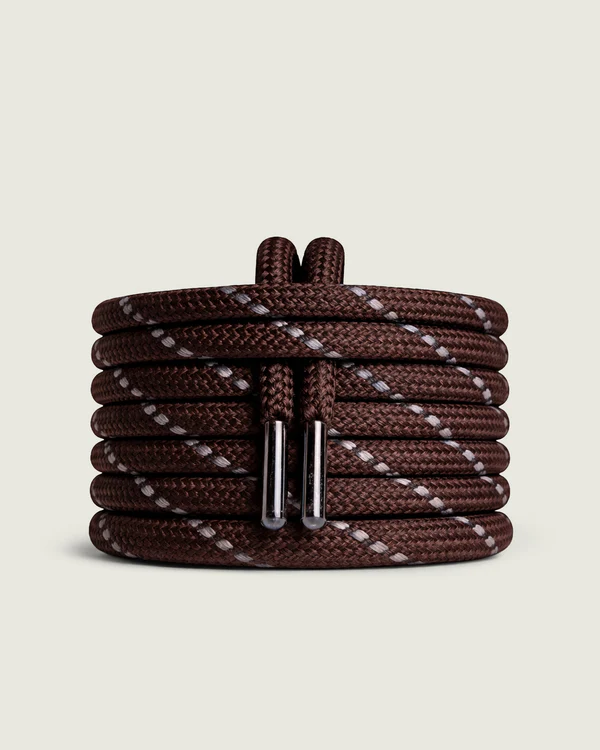 POSA Lacets Dark Brown Grey/ Kaki