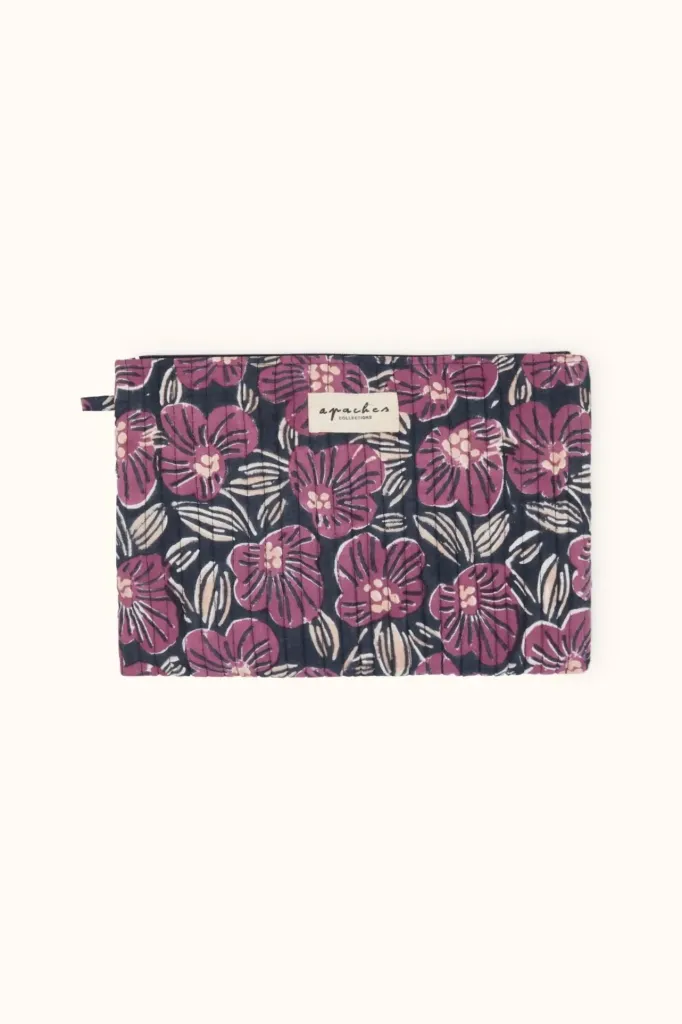 APACHES Pochette Sana Amaryllis Navy Cherry