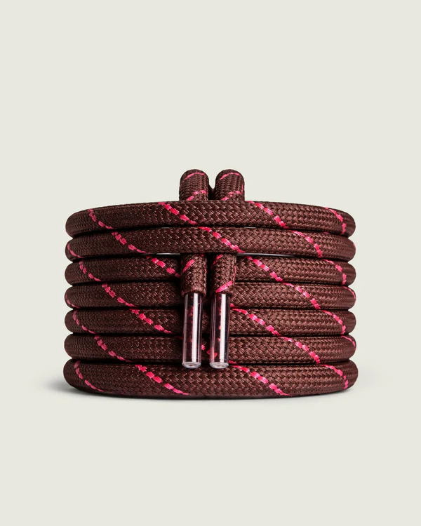 [SP26] POSA Lacets Dark Brown/Red