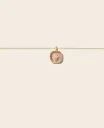 PASCALE MONVOISIN - Collier PIERROT STRAWBERRY QUARTZ