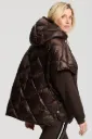 DEBLON - Blouson Cape Bowie Brun Crépuscule Taille Unique