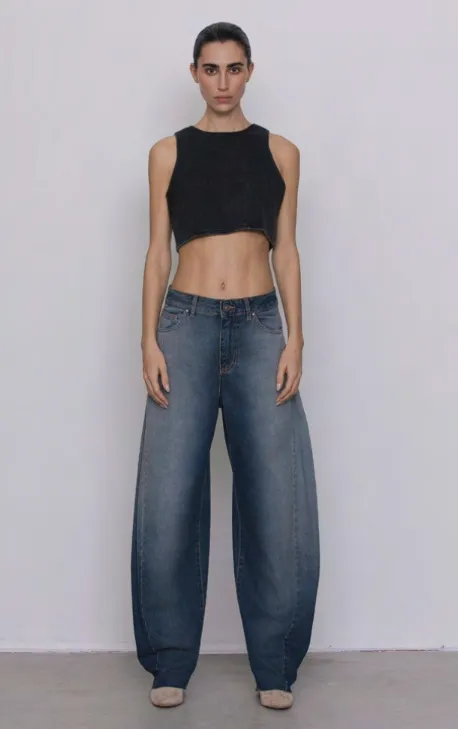 GOD SAVE DENIM - Jeans Balloon Clou de Girofle