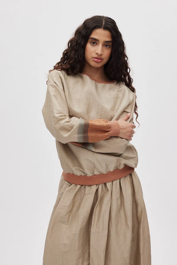 RABENS SALONER - Blouse en Lin et Soie Horizon Ommi (S)