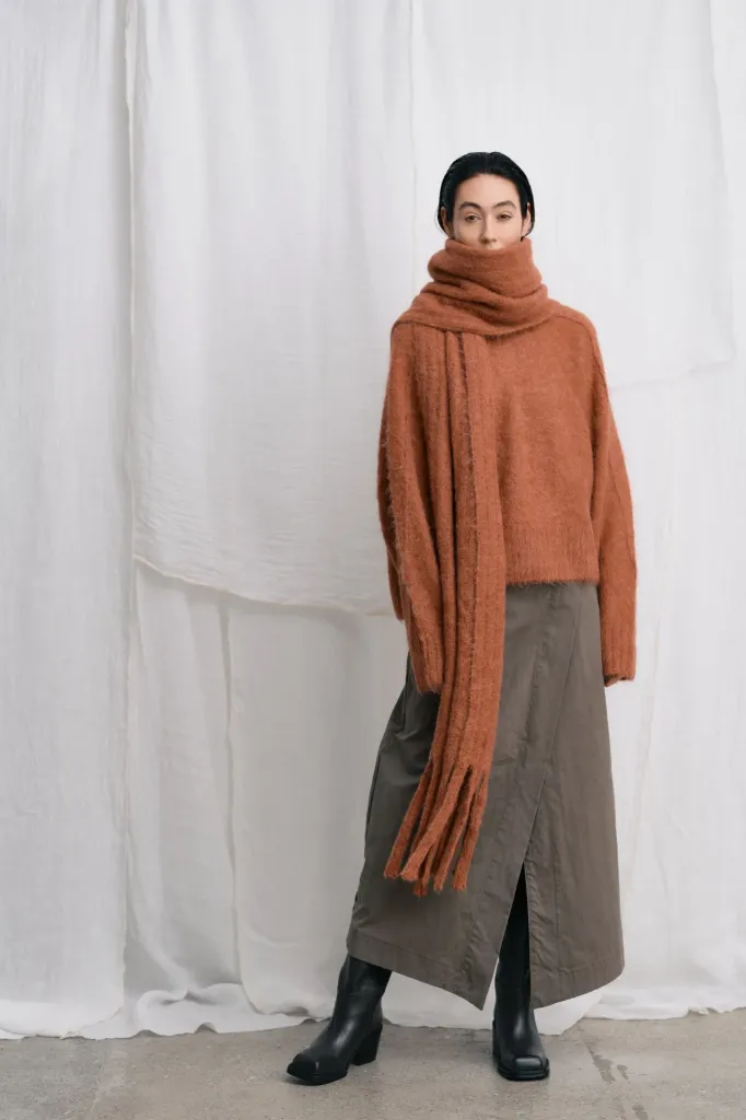 RABENS SALONER - Pull Fluffy Mabeka Redwood