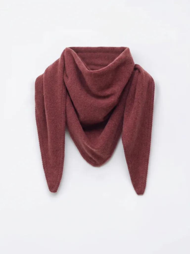 NOTSHY Echarpe Triangle Eléonore Old Pink