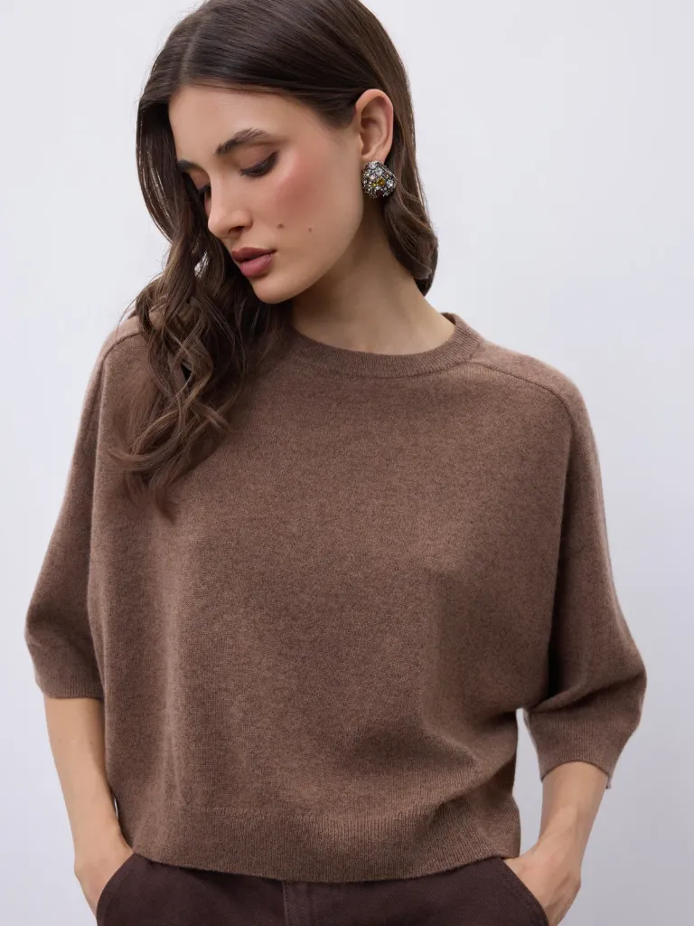 NOTSHY Pull Lilou en Cachemire Cacao (S)