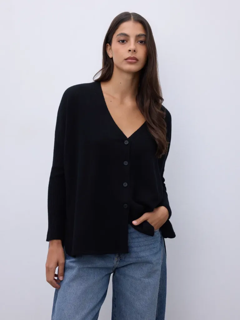NOTSHY Cardigan Cachemire Alicia Noir