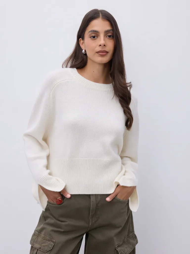 NOTSHY Pull Cachemire Xenia Ecru