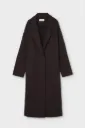 PSOPHIA Long Manteau Néoprène Truffe