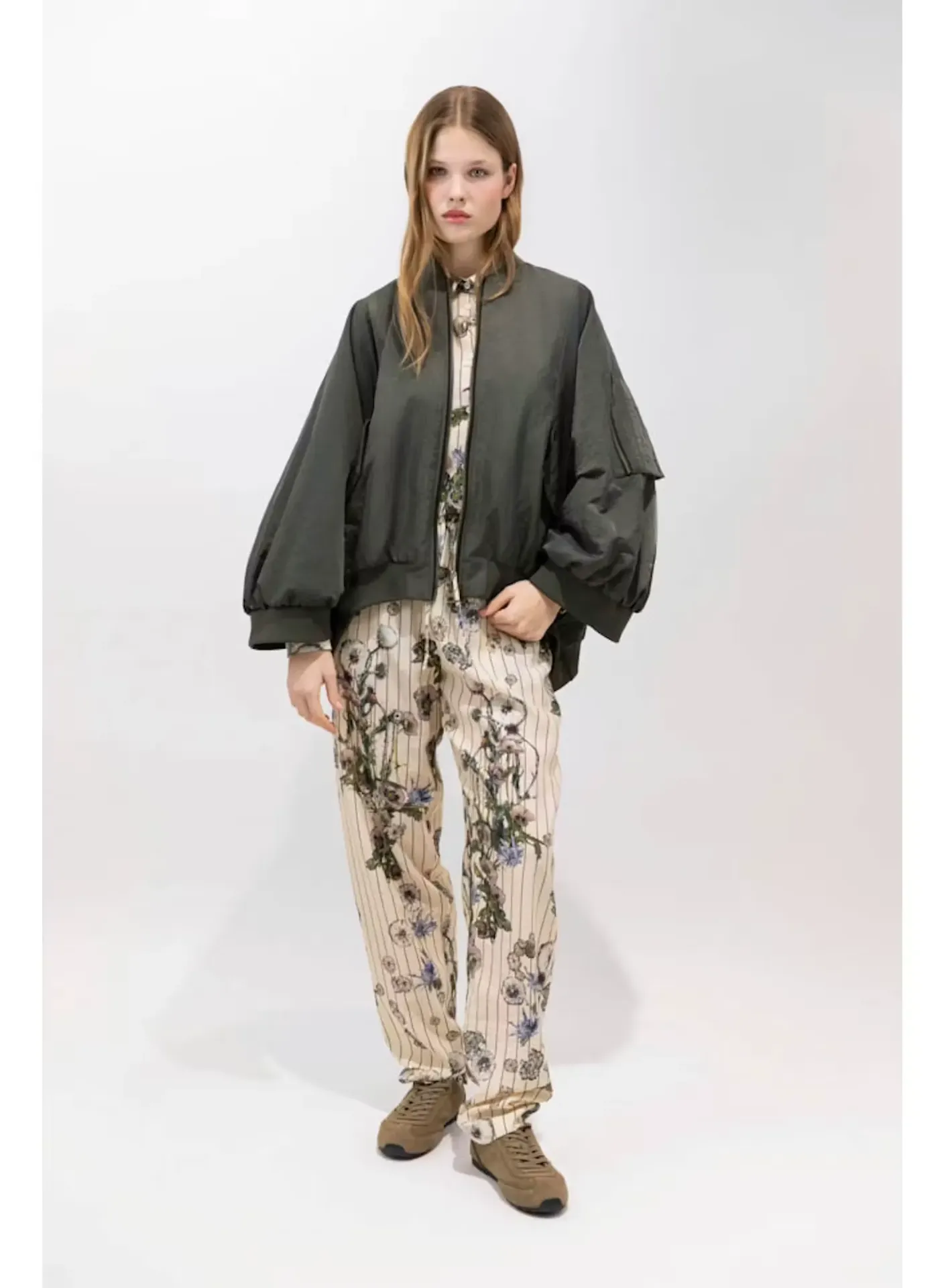 PSOPHIA Bomber Kaki