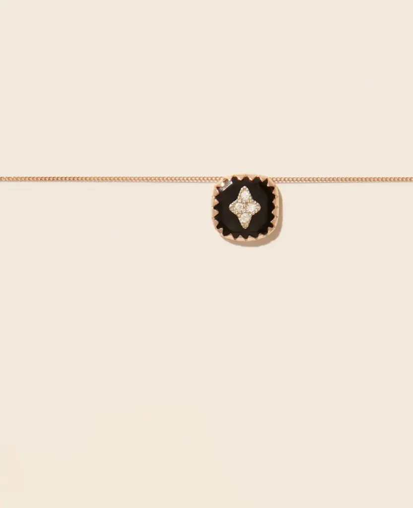 [Bijoux] PASCALE MONVOISIN Collier Pierrot N°2 Black
