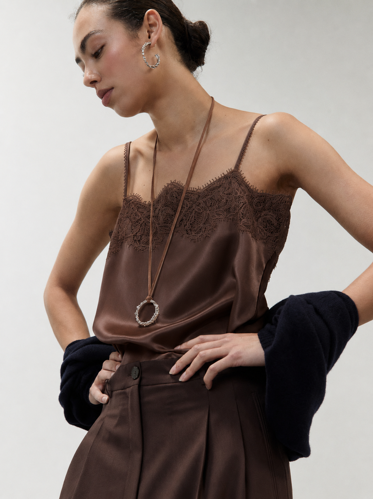 ALYSI - Top en Satin Cacao (36)