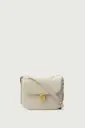 SOEUR - Bellissima Mini Sac en cuir Lisse Grès