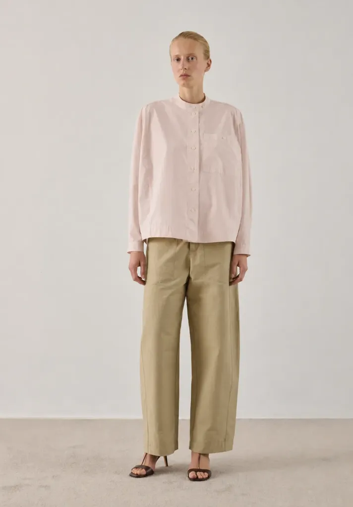 SOEUR - Chemise Chypre Beige Rosé Poudré (38)