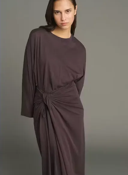 SOEUR Jupe Goa Chocolat (36)