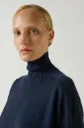 SOEUR Pull Nord Navy en Laine Mérinos