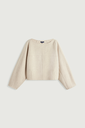 SOEUR Pull Hora Boxy en laine double face