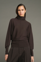 SOEUR Pull Lindsay Chocolat