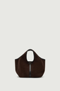 SOEUR Sac Cabas Douce Mini Marron Foncé