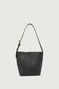 SOEUR Sac Saudade Mini en Cuir Grainé Acier