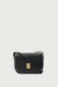 SOEUR - Bellissima Mini Sac en Cuir Noir Caviar