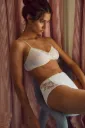 LINGERIE LA NOUVELLE Shorty Georgia Snow Lace