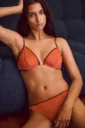 LINGERIE LA NOUVELLE Culotte Rosa Wild Orange