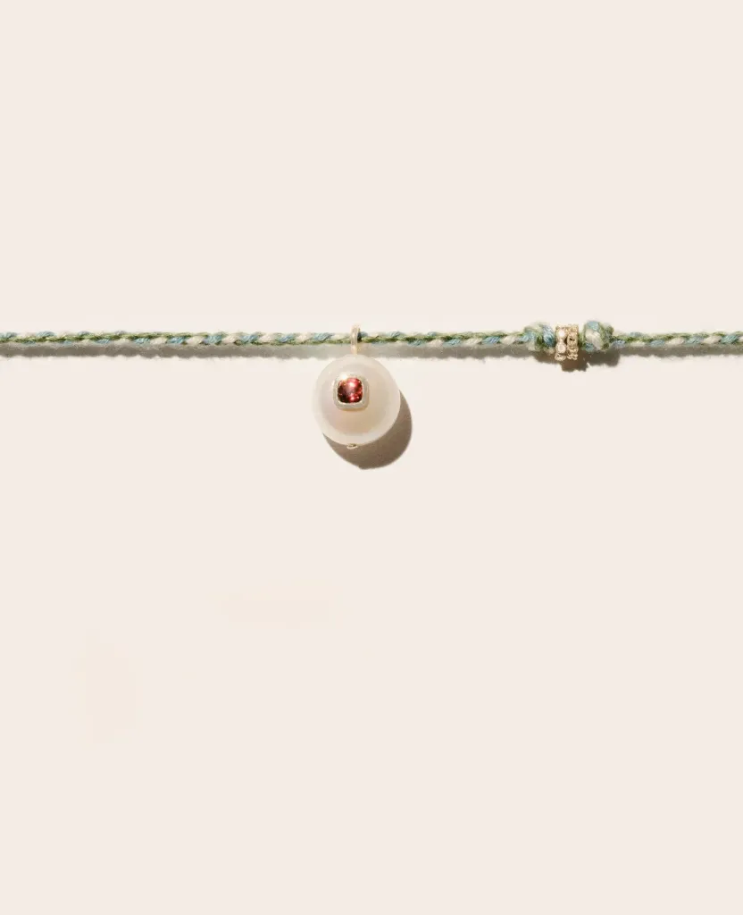 [Bijoux] PASCALE MONVOISIN Collier Eddie Grenat