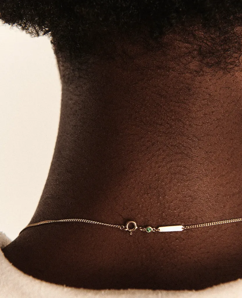 PASCALE MONVOISIN Collier Gourmette Mixte June Or