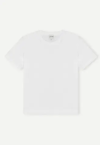 HERSKIND T-Shirt Ditlev Cotton Off White