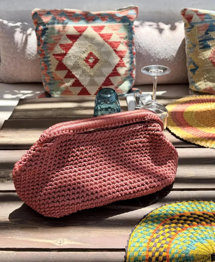 LULAH Pochette Anisa Cerise