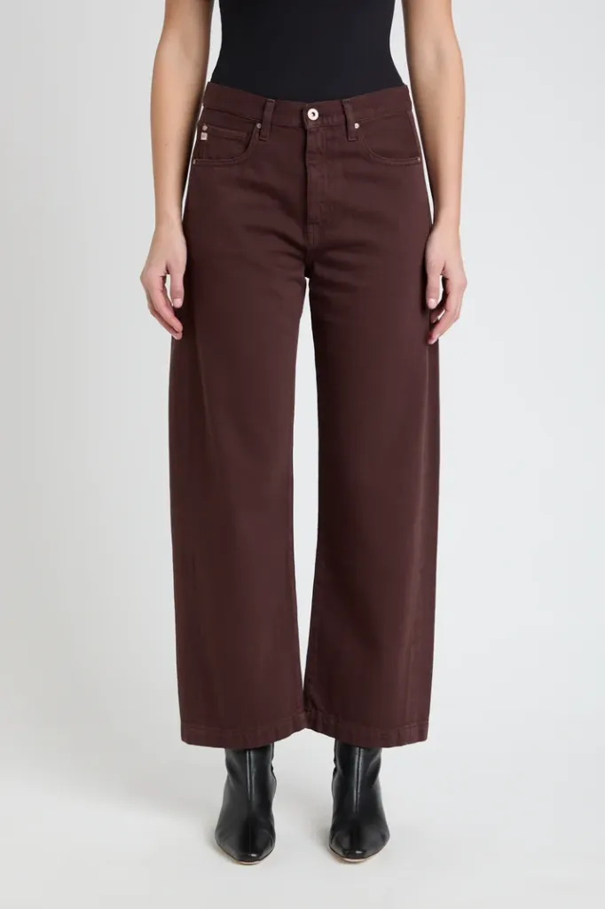 AG JEANS - Hattie Hight Rise Barrel Kies