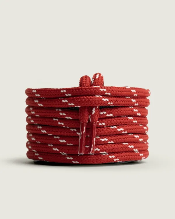 POSA Lacets Red/White