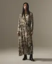 MOMONI Robe Natalie Verde Multicolor