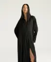 MOMONI Robe Scilly en Jacquard Noir
