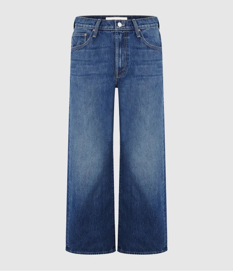 MOTHER Jean The Dodger Ankle (Superior) Green Thumb (26)