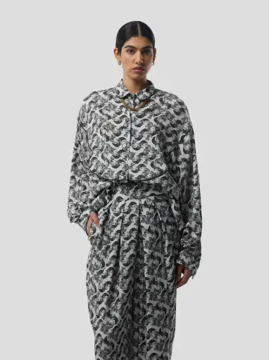 [AW25] HEIMSTONE - Chemise Tasman Imprimé Copeaux de Plomb