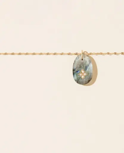 [Bijoux] PASCALE MONVOISIN Collier Gaia n°1 Labradorite