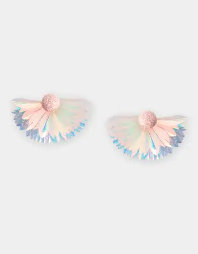 [Bijoux] OLIVIA DAR Boucles d'Oreilles Margold Rose