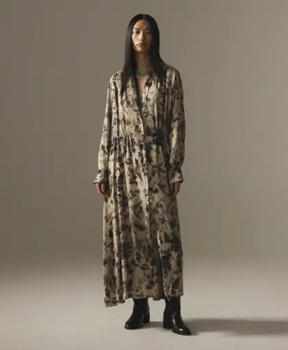 [AW25] MOMONI Robe Natalie Verde Multicolor