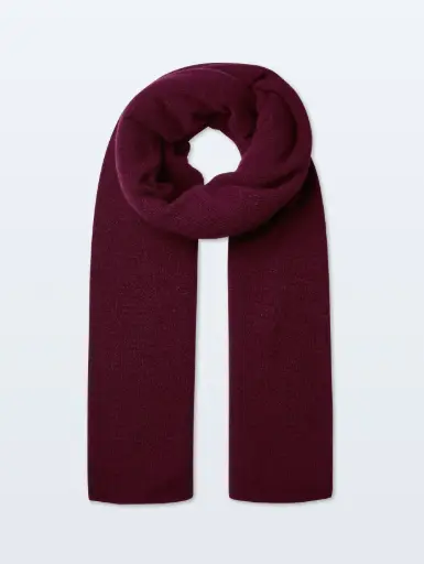 [AW25] WHITE + WARREN Echarpe Cachemire Travel Wrap Sangria