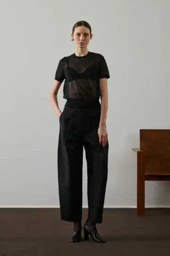 [AW25] SOEUR - Daley Pantalon à Pinces Noir