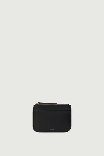 [Intemporel] SOEUR - Arsène Porte-Monnaie en Cuir Glacé Noir